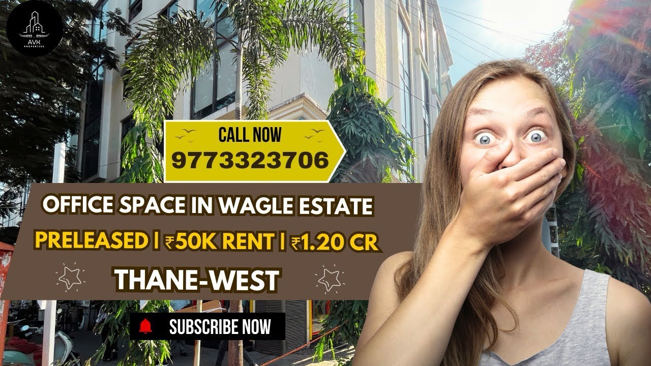 Fully-Furnished Office for Sale in Wagle Estate, Thane West | Omega Business Park | AVK Properties