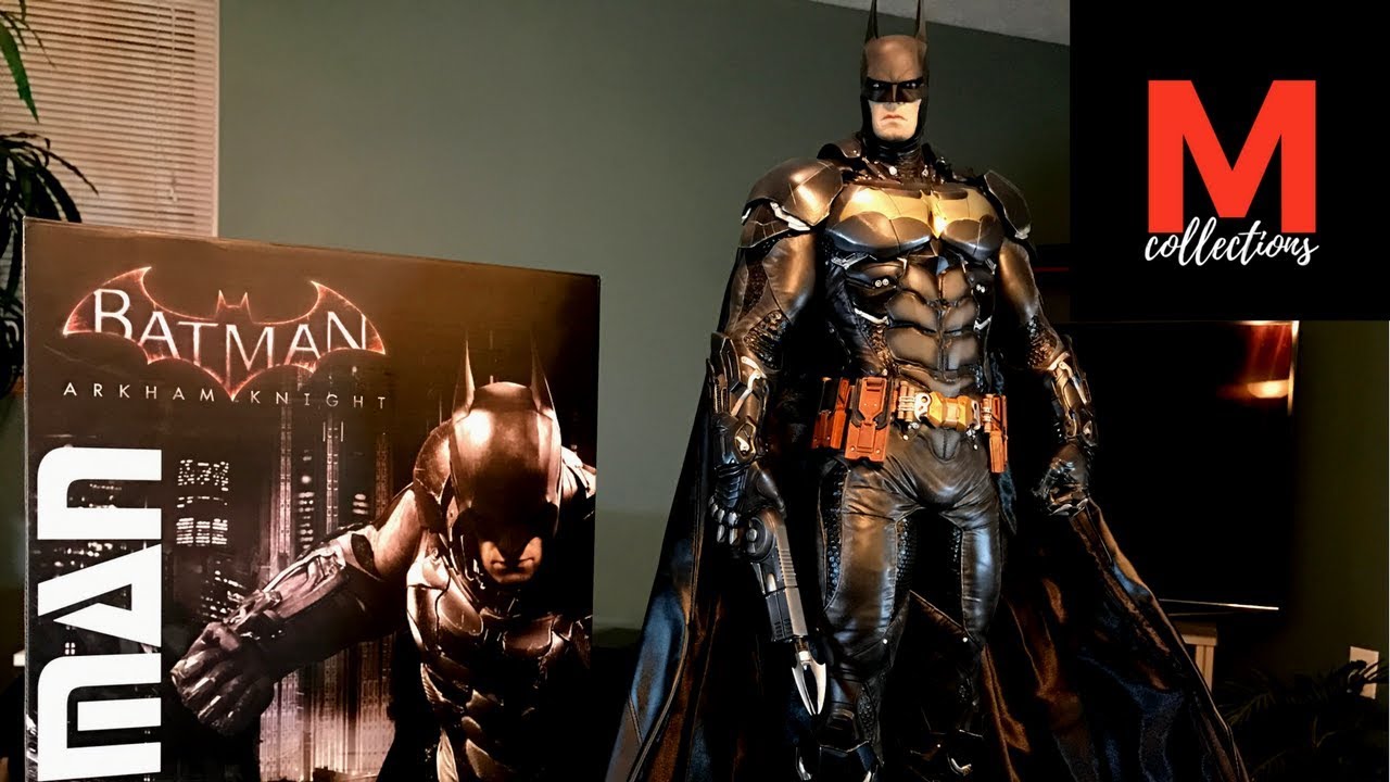 Batman Arkham Knight How To Get Prestige Suit Batman Arkham Knight Prestige Edition Ex By Prime 1 Studio Unboxing & Review - YouTube