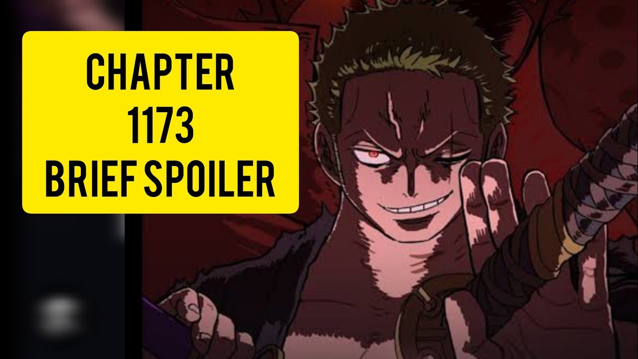 ONE PIECE CHAPTER 1173 BRIEF SPOILER