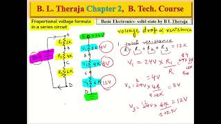 Voltage divider Rule [Hindi] | Basic Electronics |B LTheraja |Chapter 2