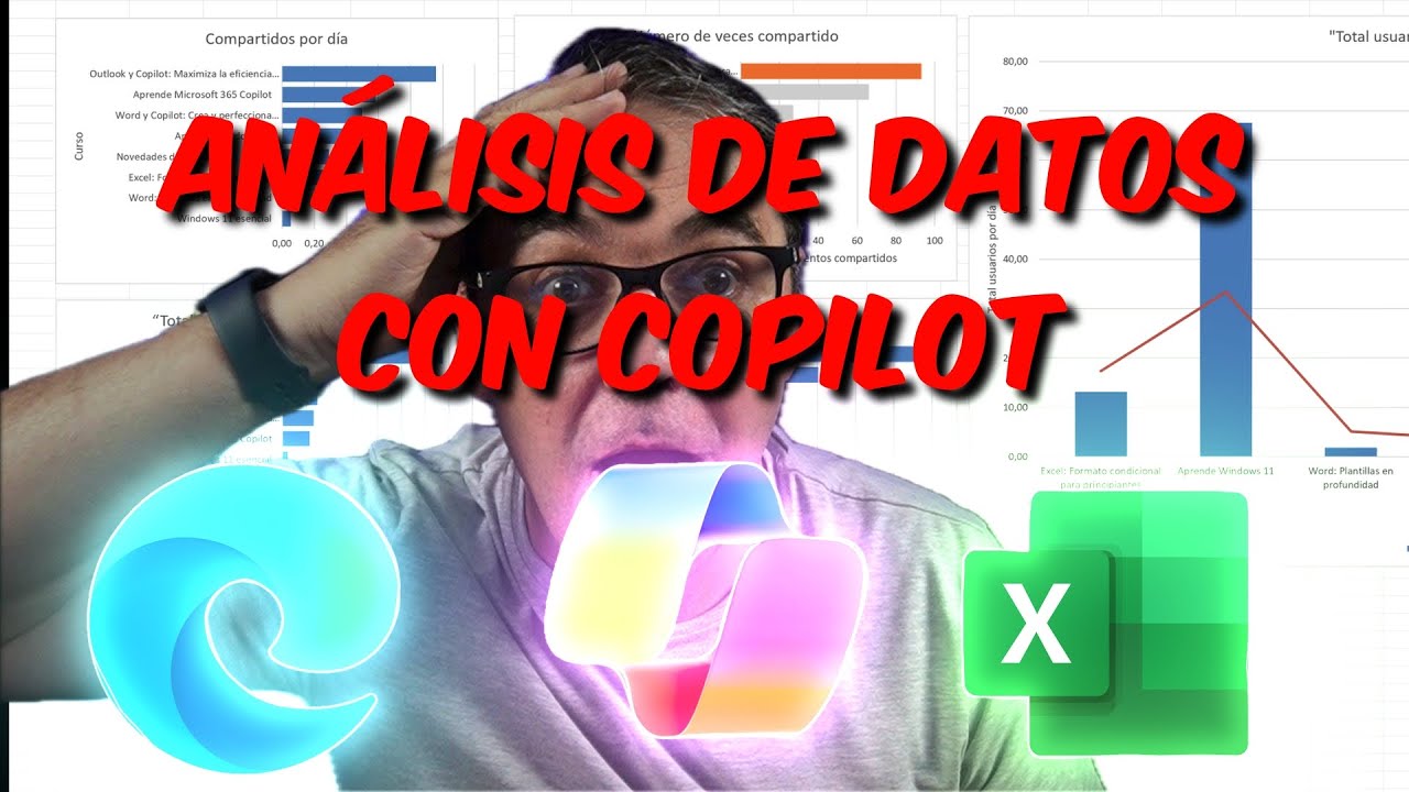 Copilot analiza mis cursos con Excel - YouTube