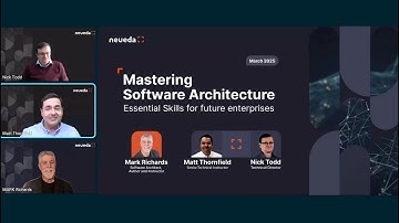 Mastering Software Architecture with Mark Richards | Neueda