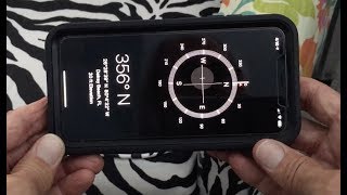 How to use the compass app on your iPhone screenshot 1