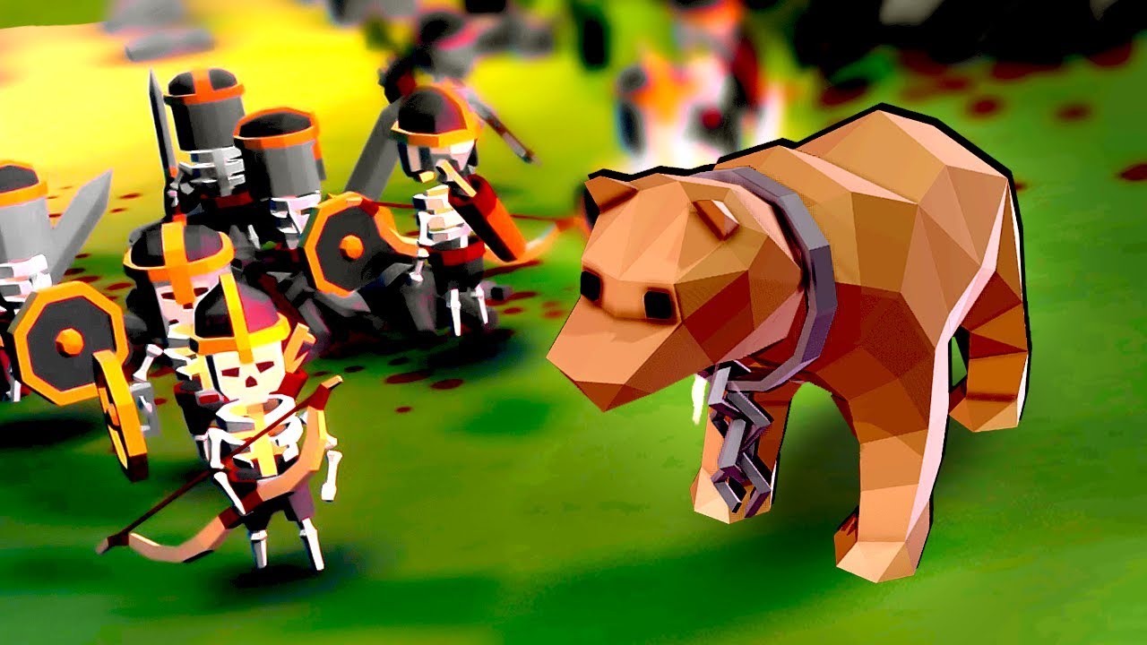 Massive Bears Attack Our Skeleton Army! Can Our Undead Horde Survive?!