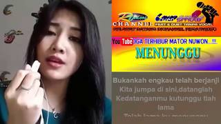 DUET TOP! MENUNGGU Smule No Vocal Cowok Bareng Artis Smule SISCA