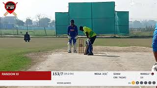 GREAT WARRIORS vs Random XI Live Cricket Match | Cricket Point Weekday Morning S-19 Live - Cricket