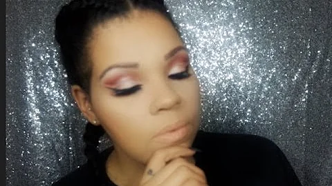 Pink Double Cut Crease Makeup Tutorial | Alexis Le...
