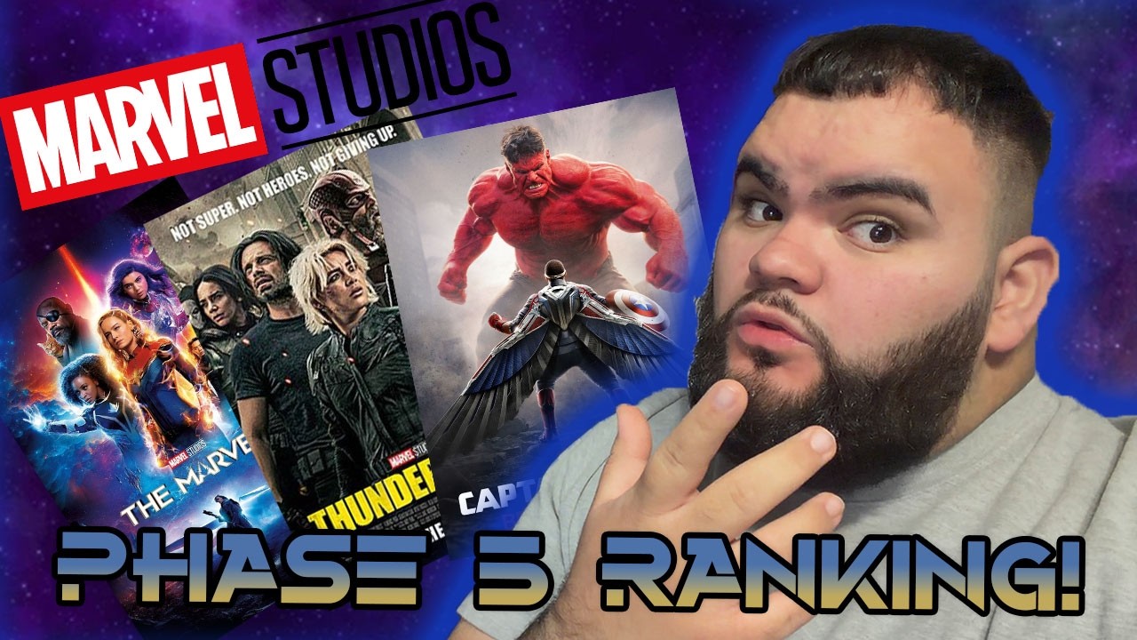 My PHASE 5 MCU PROJECTS Tier List RANKING!! (HOT TAKES)