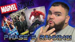 My PHASE 5 MCU PROJECTS Tier List RANKING!! (HOT TAKES)