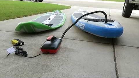Electric Paddleboard Pump for any inflatable Stand-up Paddle board (SUP)