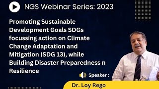 Promoting Sustainable Development Goals SDGs focusing action on Climate Change Adaptation...