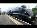 A4 Pacific 60007 'Sir Nigel Gresley' passing through Pontypool & New Inn - 28/04/26