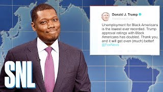 Weekend Update on Unemployment for Black Americans - SNL