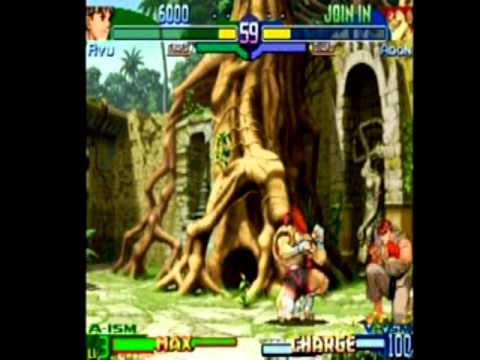 Fba Retro street fighter alpha 3 and super gem fighter mini mix on the wii using ...