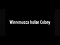 Winnemucca indian colony interview jim j ayers