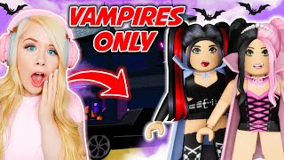 I FOUND A HATERS ONLY CLUB IN BROOKHAVEN SO I WENT UNDERCOVER.. I GOT HACKED!  (Roblox Brookhaven RP) 