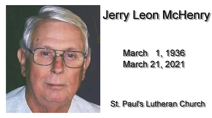 03-27-2021 @ 10:30am Jerry McHenry Service