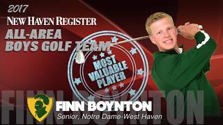 2017 New Haven Register All-Area Golf Team