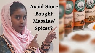 Famous Avoid Store Bought Masalas/ Spices? Wealth