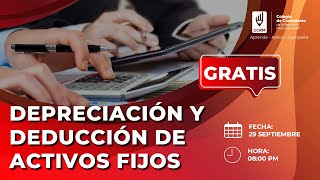 252541 DEPRECIACIÓN Y DEDUCCIÓN DE ACTIVOS FIJOS