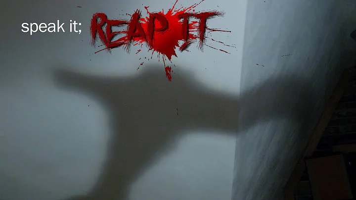 Speak it; Reap it - Horror Student Short Film - Wr...