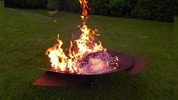 Was muss man bei einer feuertonne beachten?