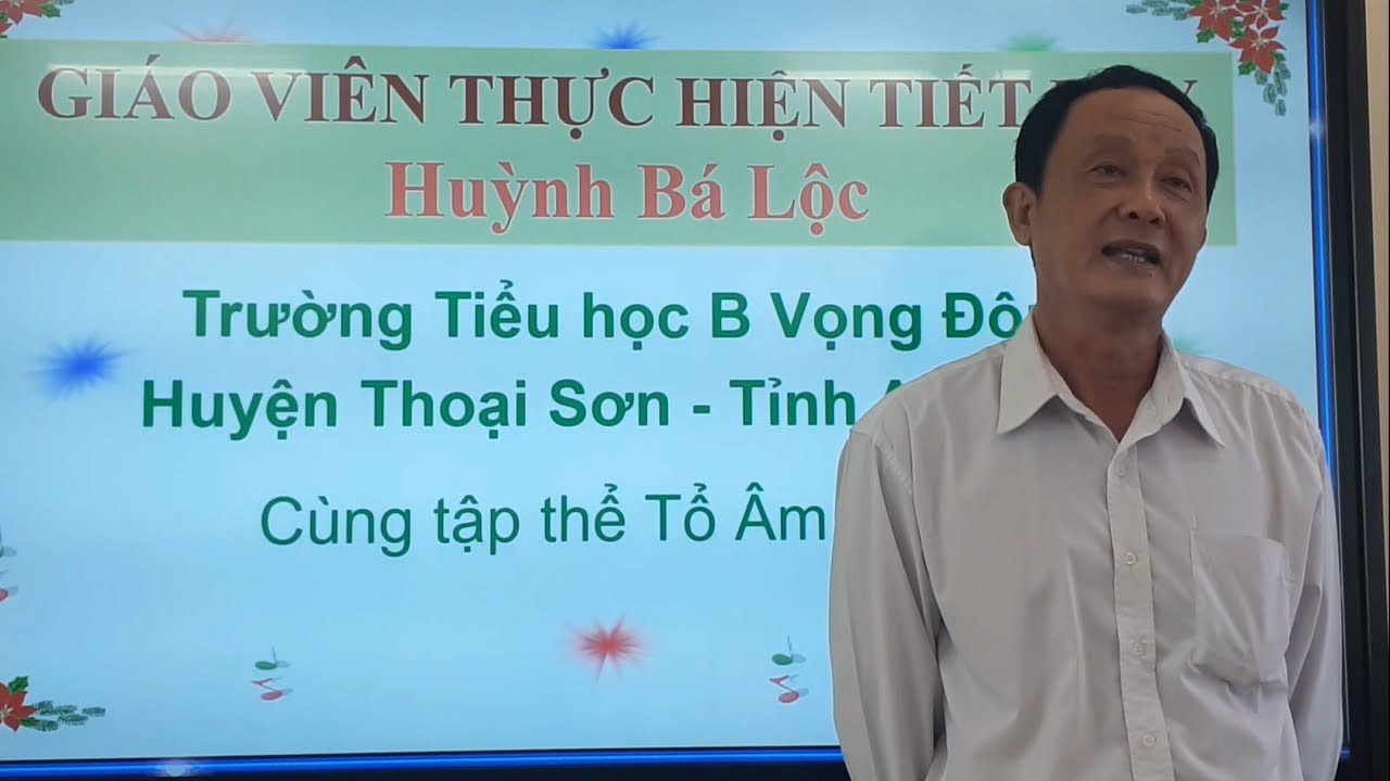 Tuần 12 - Âm nhạc Lớp 2 - Bộ sách Chân trời sáng tạo - GV Huỳnh Bá Lộc