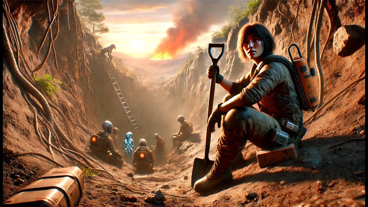 🔥 The Class Was Trapped in a Firestorm — The Human Dug Trenches and Saved Them All | HFY Story