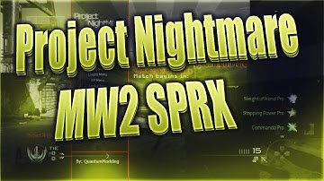 [PS3] Project NightMare MW2 SPRX Mod Menu [1.14]