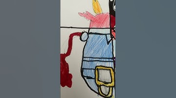 Drawing Mr Krabs from SpongeBob Part 3