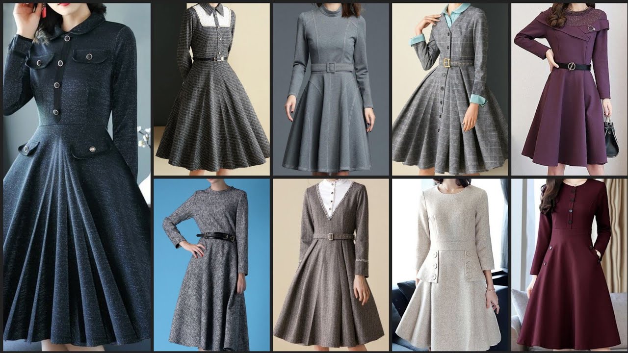 Universal Fashion House - Women casual knee-length dress plus size /office  wear For more info, click here: http://s.click.aliexpress.com/e/_d7d4Hao |  Facebook