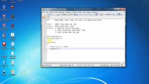 Lập trình C  Nhập xuất dữ liệu