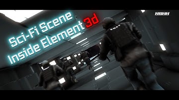 Sci-Fi Scene II Render inside Element 3D II After Effect II Breakdown