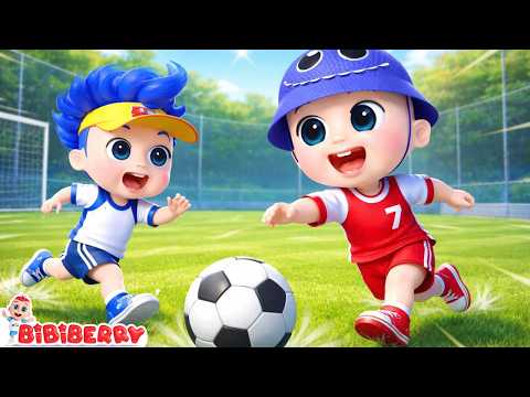 Soccers Song | Sports Day | Educational Cartoons | Kids Songs | Bibiberry