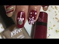 Christmas Nail Art | Snowflakes | Christmas Lights and Candy
