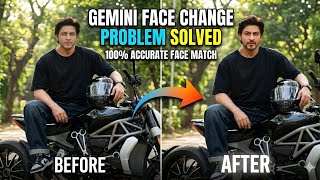 Gemini face change problem solve😱(100% accurate face |Gemini se ai photos kese generate Karen|
