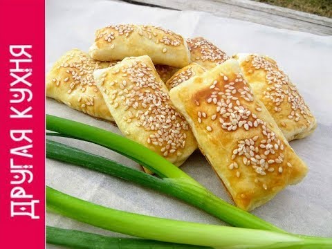 ⁣Китайская бабушка рекомендует - пирожки с зеленым луком! Интересная технология
