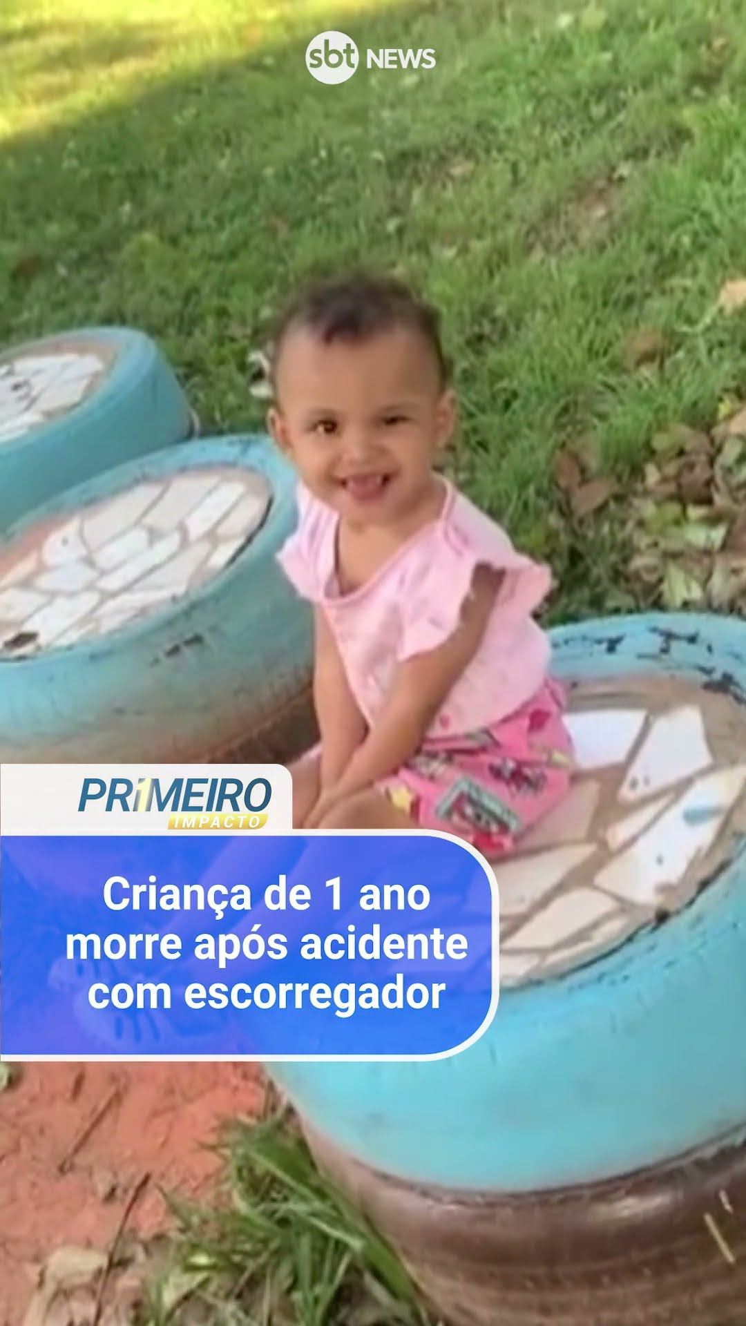 Criança de 1 ano morre após acidente com escorregador na Grande SP
