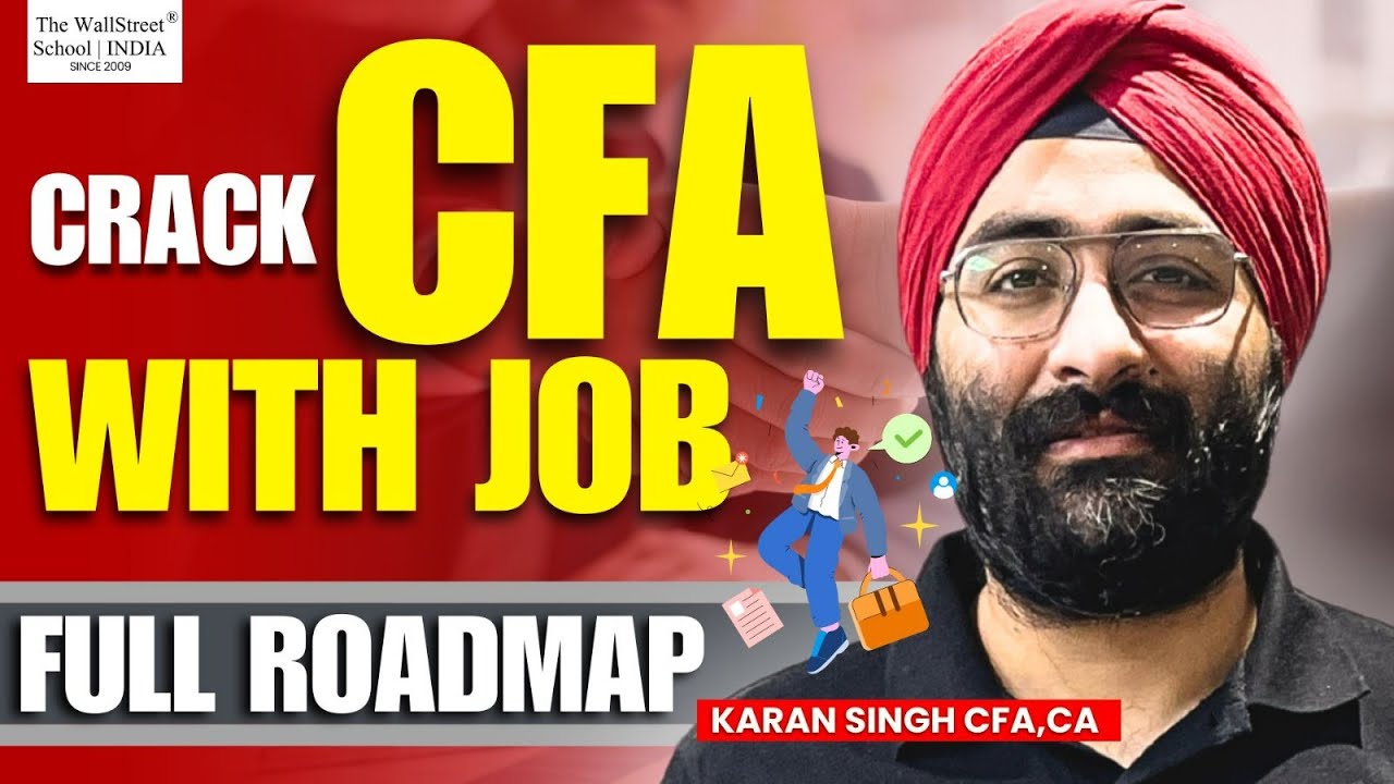 Full Roadmap to crack CFA with JOB? | CFA 2024 for working professionals  