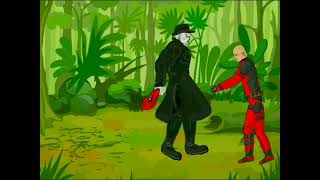 Tyrant(Mr.X)Vs Deadpool PT1-draw cartoon 2