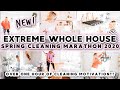 NEW! WHOLE HOUSE CLEAN WITH ME! // 2020 SPRING CLEANING MARATHON