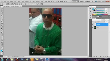 light beam on photoshop CS5 CS4 & CS3