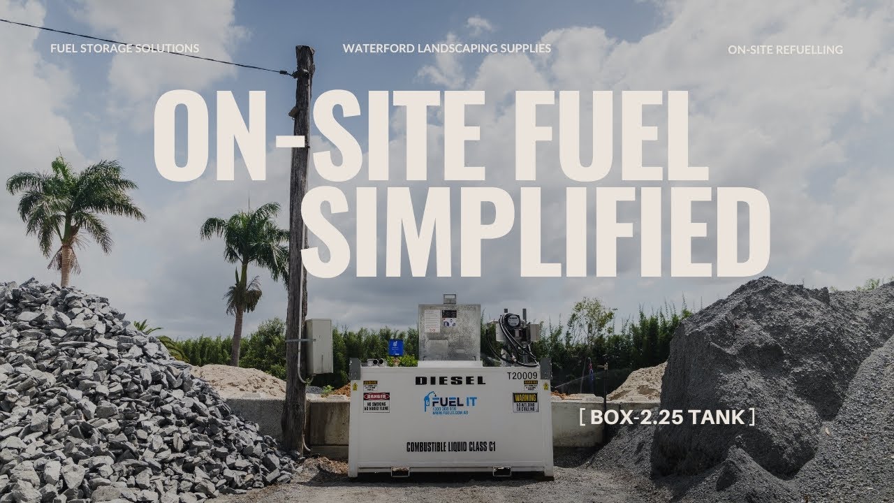 Stop Filling Jerry Cans! On-site Fuel Storage Transformation with Fuel It