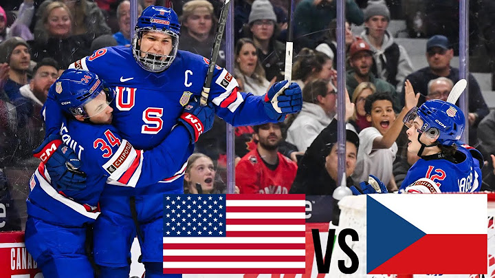 ALL GOALS | USA vs CZECHIA | 2025 World Junior Championship Semifinal Edit