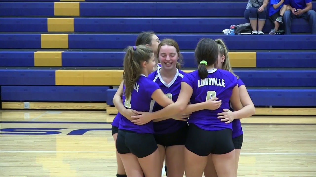 Louisville JV volleyball vs Malcolm YouTube