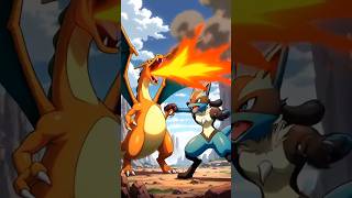 Charizard x Lucario - Battle Simulation | #pokemon #pokémon #ai