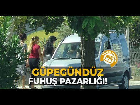 Güpegündüz fuhuş pazarlığı!