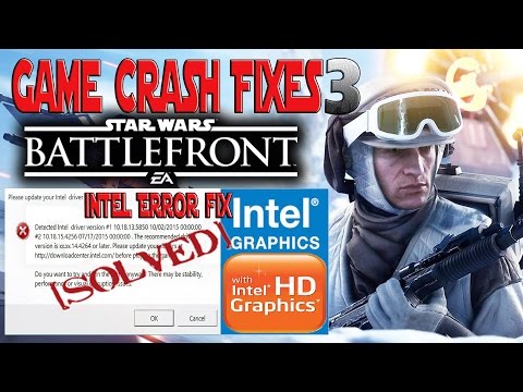 Star Wars Battlefront 3 Intel HD 그래픽 수정 및 문제 해결!