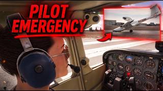 Female Student Pilot Performs Miracle Landing After Losing Nose Wheel During Takeoff