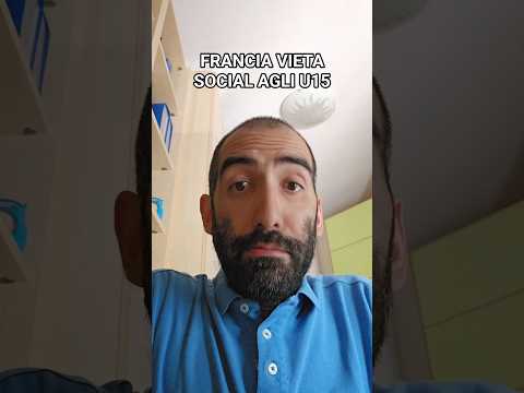 Video Francia vieta social agli under 15. Decisione storica in Europa